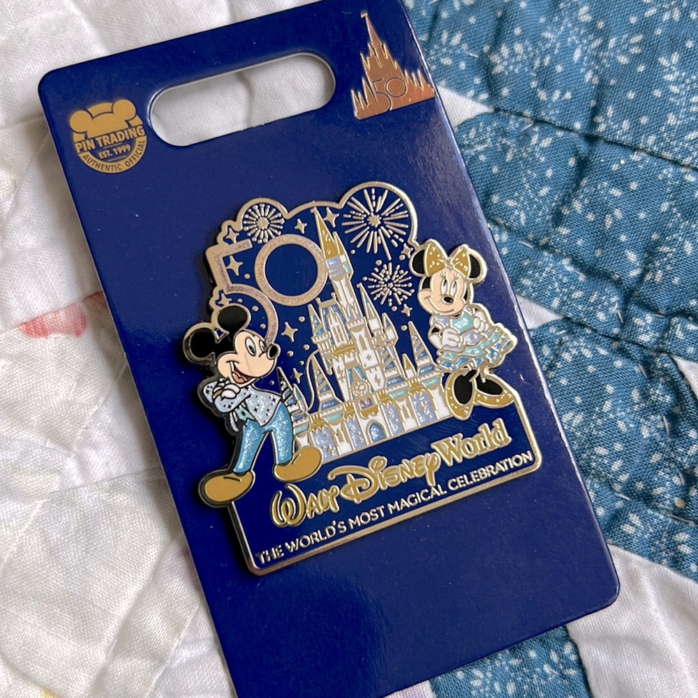 Walt Disney World 50th Anniversary Pin